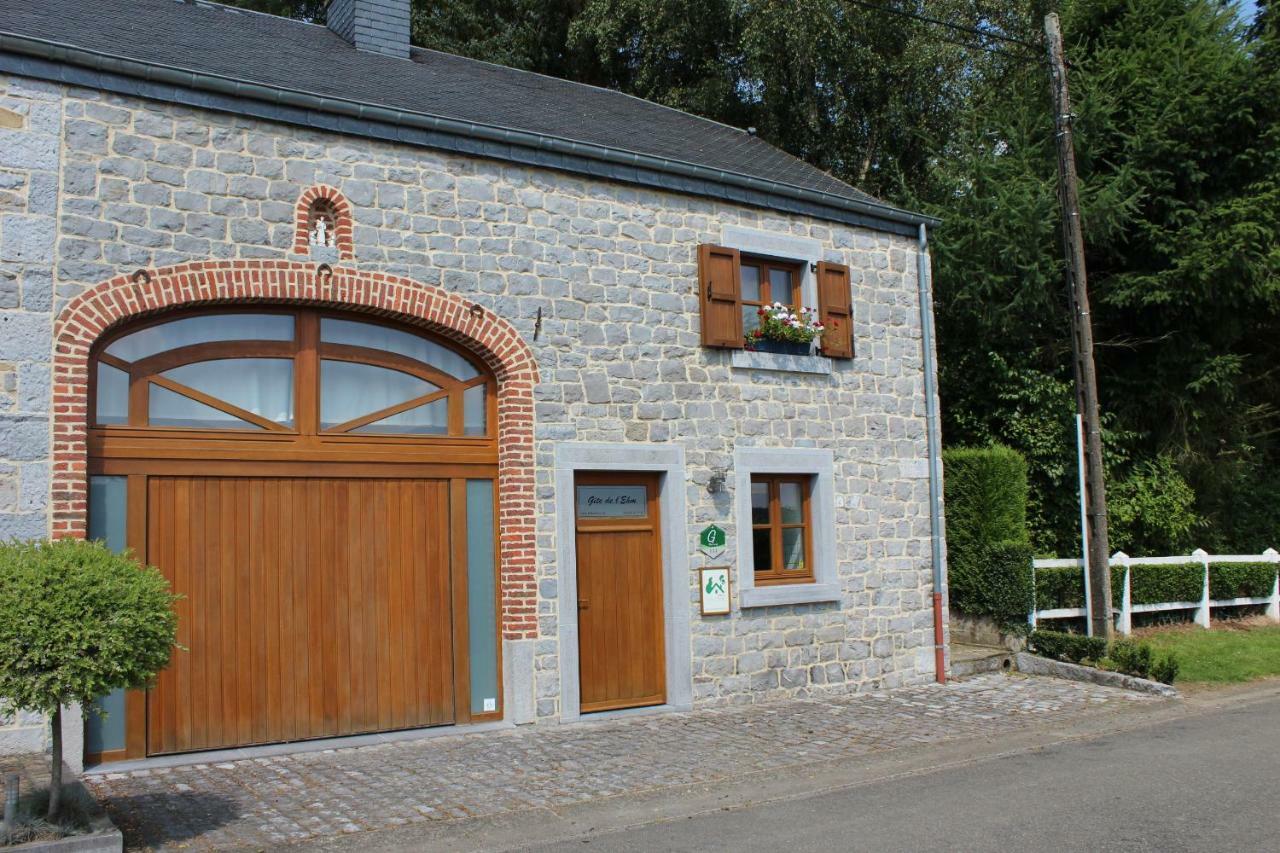 Gite De L'Ehm Villa Custinne Exterior foto